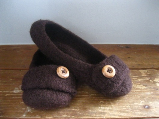 Finely Felted Slippers